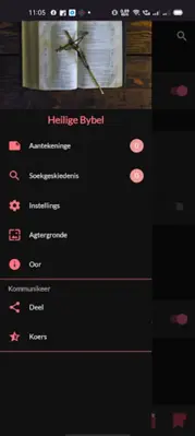 Afrikaans Holy Bible android App screenshot 0